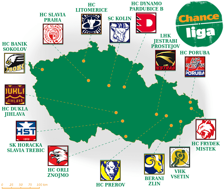 1. liga map